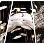 Nordic luxury high quality dinning room home decor ceiling pendant lamp LED lights modern hotel pendant lamp-6