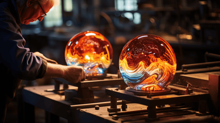 Molten Mysteries Unveiled: The Enthralling Process of Glass-Blowing with Siga Art Glass