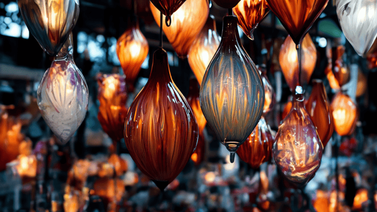 Discovering the Elegance of Hand Blown Glass Lamp Parts: Unveiling the Best Sources & Care Tips